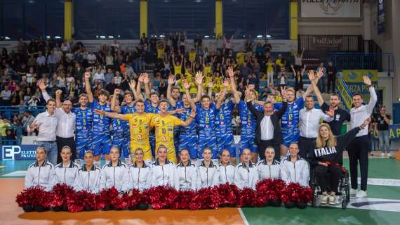 Tinet Prata, esordio vincente contro Reggio Emilia: i gialloblu si impongono per 3-0