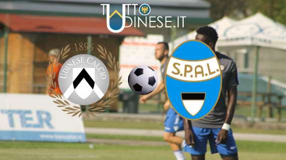 RELIVE AMICHEVOLE - Udinese-SPAL (0-1), fine, altra sconfitta in amichevole