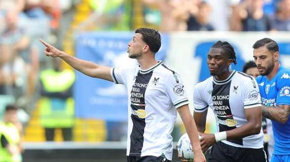 Udinese-Empoli 1-1, LE PAGELLE: Samardzic tra i peggiori, poi tira e segna un rigore pesantissimo