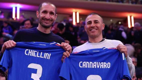 Chiellini fa il tifo per Cannavaro: "Spero salvi l'Udinese"