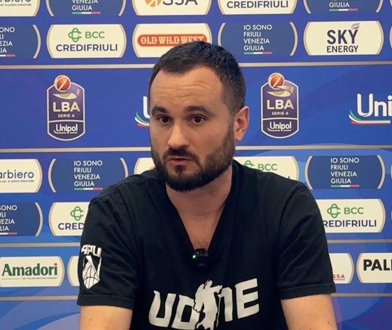 APU Udine, Vertemati: "Ci sarò il prossimo anno e spero ancora per molto tempo"