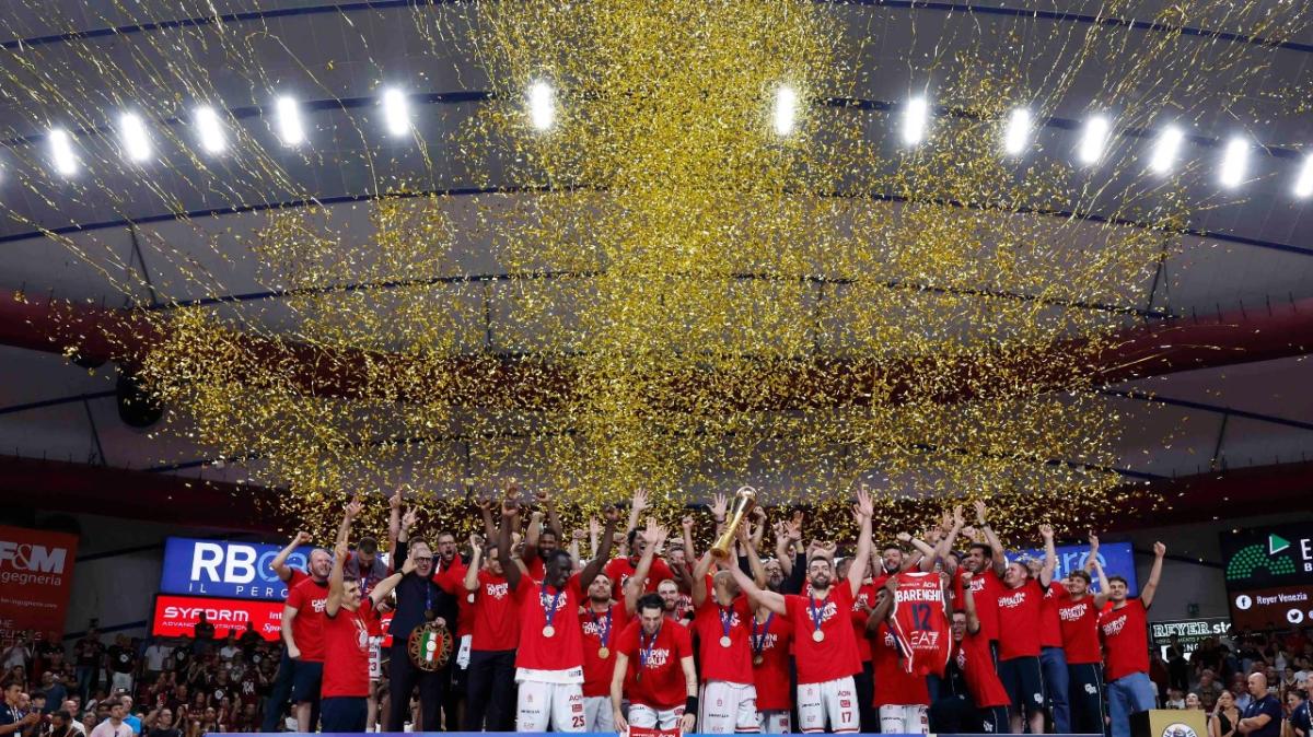 L'Olimpia Milano è Campione d'Italia! Venezia sconfitta nella finale Scudetto
