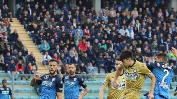 Empoli-Udinese 2-1, LE PAGELLE: bianconeri spreconi e ancora sconfitti. Squadra già al capolinea
