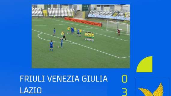 Torneo delle Regioni, l'Under 17 Fvg cade 3-0 contro il Lazio