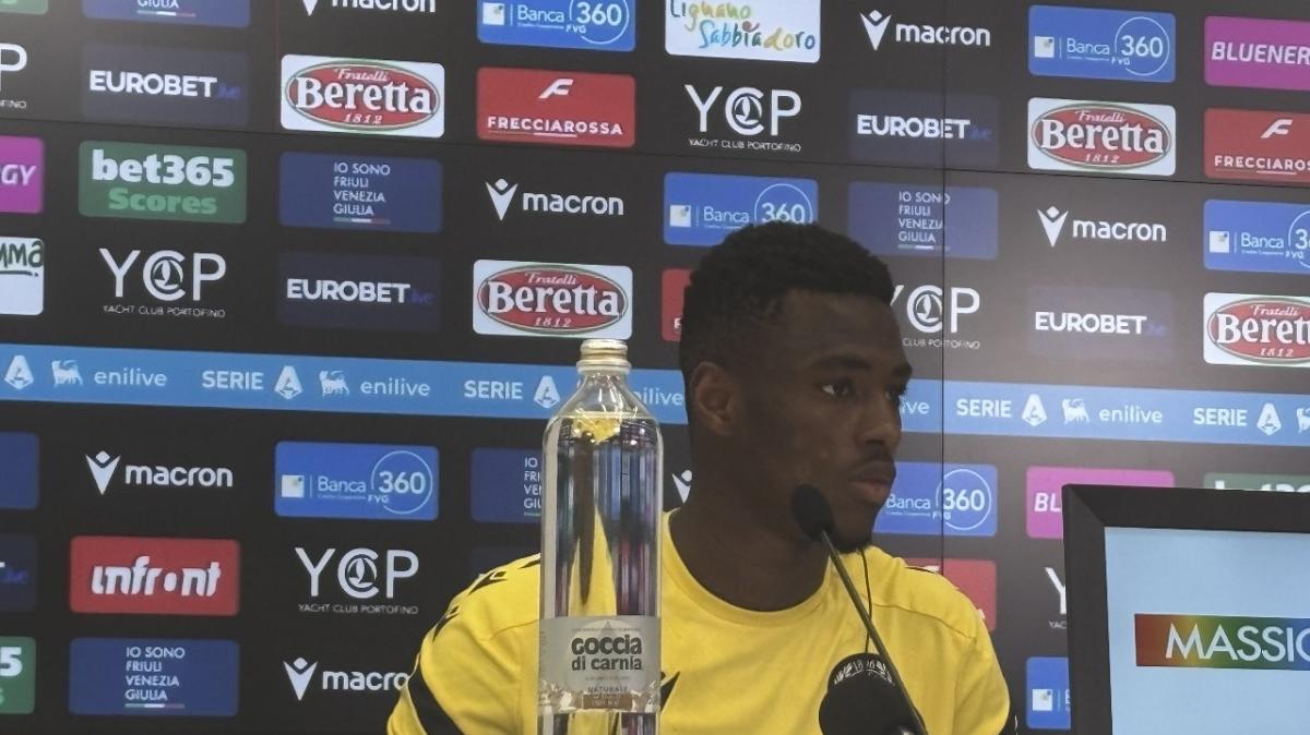 Udinese, Gueye in conferenza: "Prima parte di stagione complicata, ora so di poter dare il mio contributo"