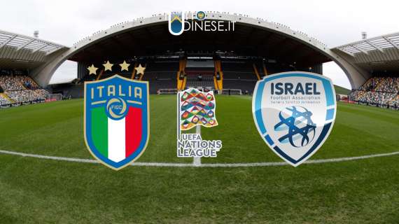 DIRETTA Nations League Italia-Israele 4-1: RISULTATO FINALE