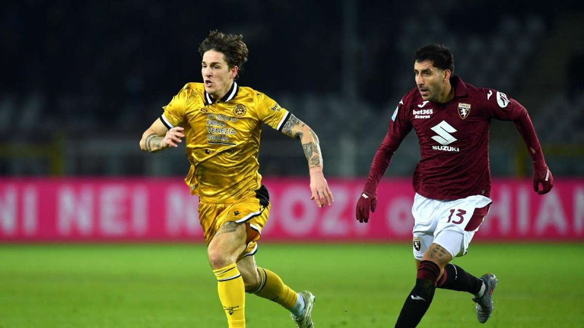 Torino-Udinese 1-2, il tabellino della partita: a segno Zaniolo ed Ekkelenkamp
