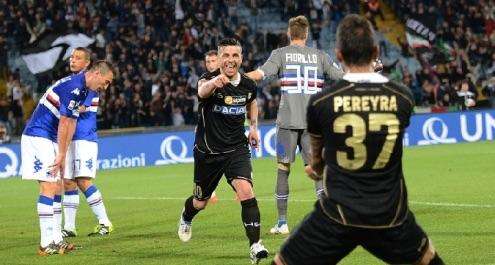 Tra Udinese e Samp il pareggio è una rarità e i gol non mancano mai