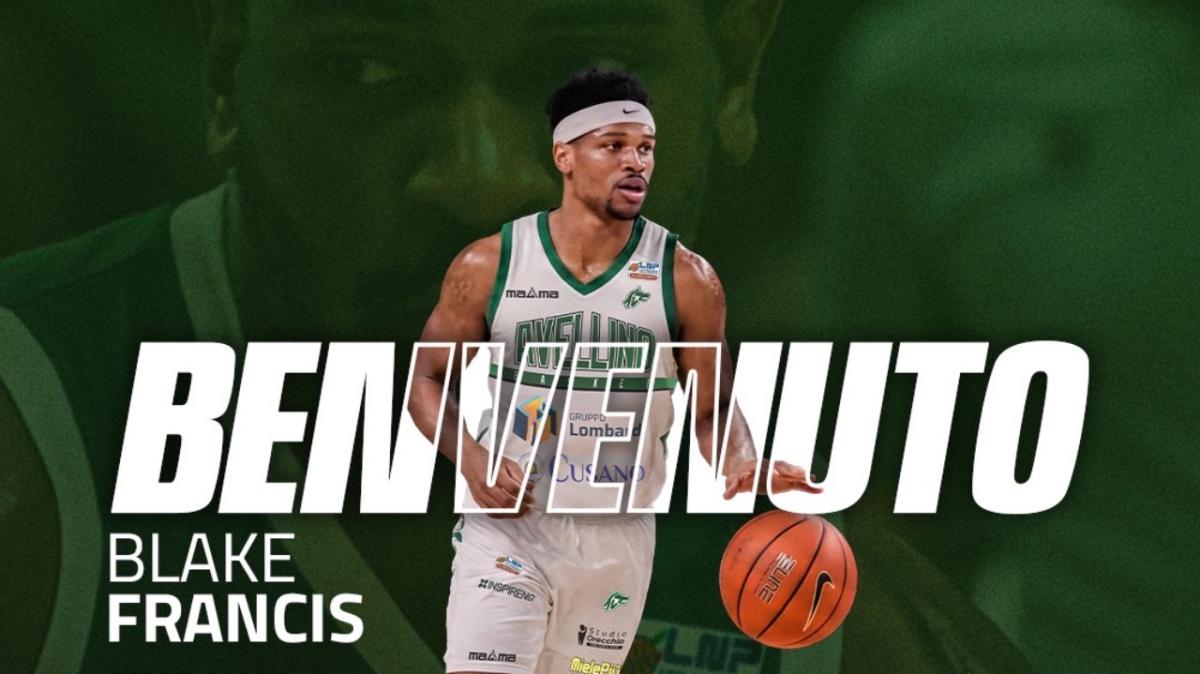 Unicusano Avellino, ufficiale l’acquisto di Francis fino al termine della stagione