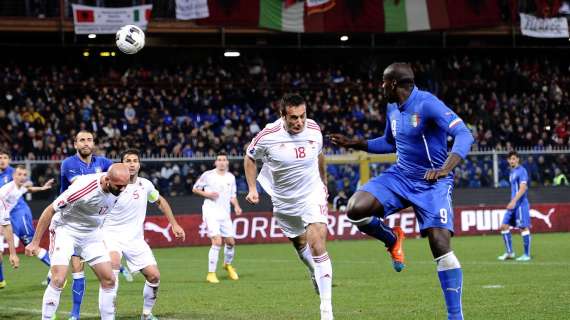 Nazionale: Okaka stende l'Albania, a Marassi finisce 1-0 per l'Italia