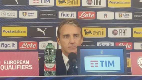 Mancini soddisfatto in conferenza stampa: "Kean è devastante ma può crescere. Siamo l'Italia e abbiamo l'obbligo di migliorare"