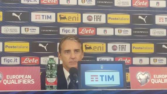Italia, Mancini: "Farò 3-4 cambi rispetto alla partita contro la Finlandia, nessuna gara ha un esito scontato"