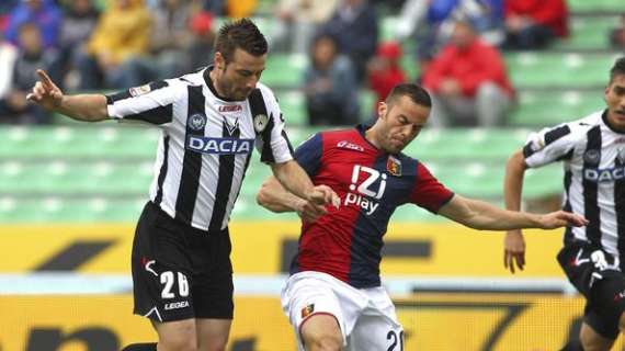 I convocati dell'Udinese: out Basta, Badu, Pasquale e Muriel