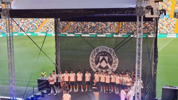 Udinese, presentata la prima squadra: assenti Brenner e Sanchez