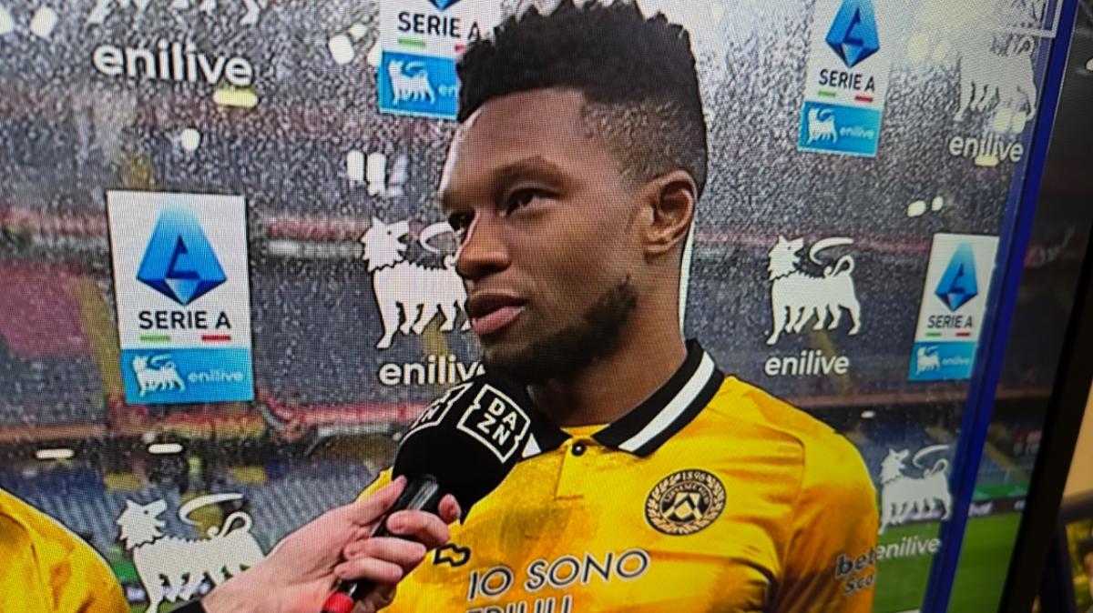 Udinese, Kabasele a DAZN: "Davis è tra i 3 migliori attaccanti della Serie A"