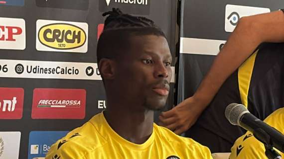 Udinese, Bayo: "Vi mostrerò le mie qualità nelle prossime settimane"
