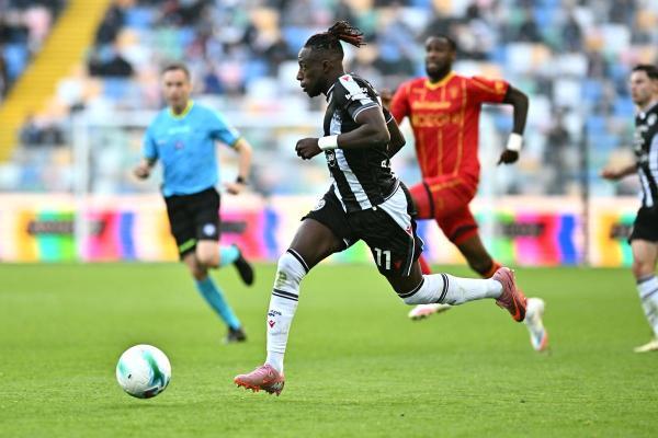 Udinese, Kamara a DAZN: "Siamo in fiducia e siamo pronti per la Juventus"