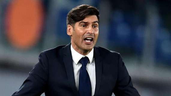 Roma, Fonseca: "Anche con un uomo in meno abbiamo fatto una buona partita"