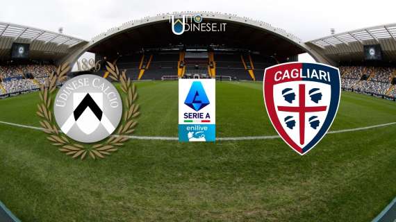 DIRETTA Serie A Udinese-Cagliari: calcio d'inizio alle 18.30