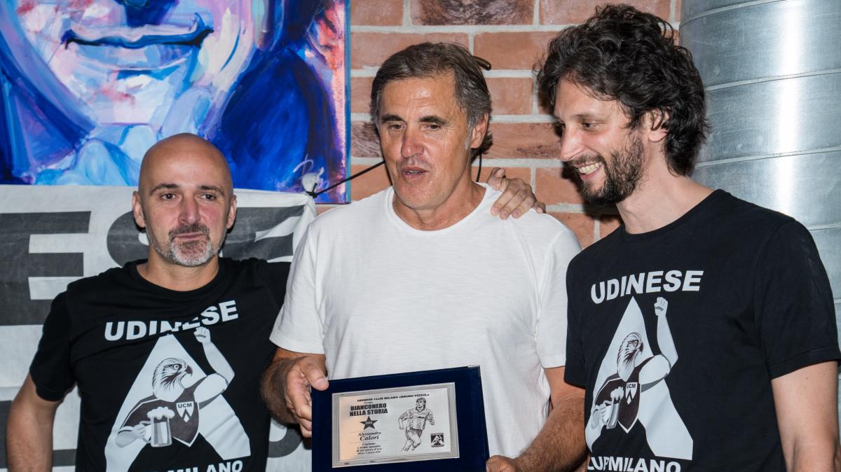 Alessandro Calori primo “Bianconero nella Storia”: l’omaggio dell’Udinese Club Milano a un capitano simbolo