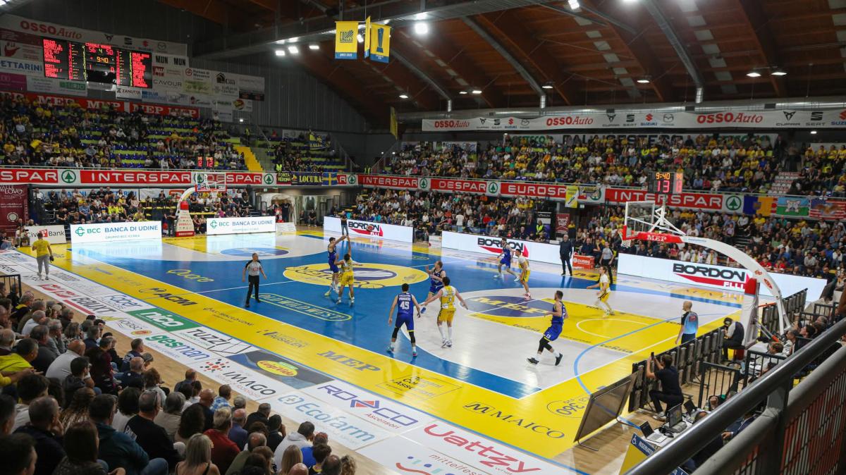 UEB Cividale, il PalaGesteco si conferma tra i migliori dieci palazzetti per spettatori medi a partita