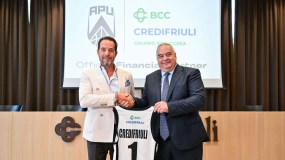Apu Udine, Credifriuli sarà l'Official Financial Partner per la prossima stagione