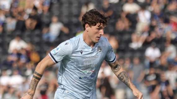 L’Udinese condivide sui social le immagini dei primi minuti in bianconero di Zaniolo