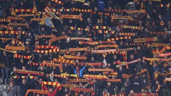 Lecce, moderata contestazione dei tifosi dopo il ko con l'Udinese