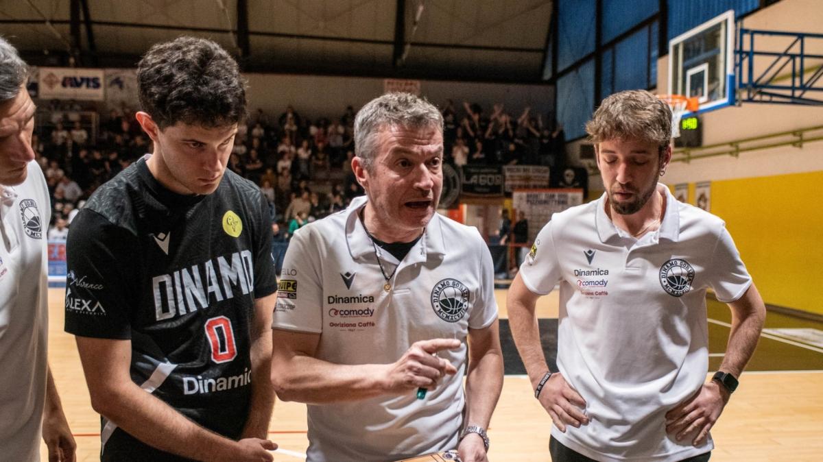 Dinamo Gorizia, coach Tomasi: "Nulla è ancora compromesso ma dobbiamo rimanere concentrati"