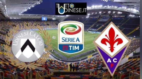 RELIVE Serie A Udinese-Fiorentina 2-2: Zapata e Danilo non bastano ma è una buonissima prestazione!