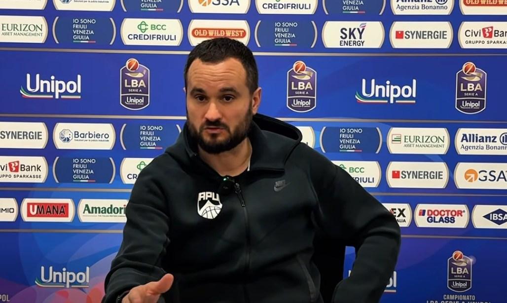 Apu Udine, Vertemati: "L'atletismo strabordante di Varese è stato decisivo"