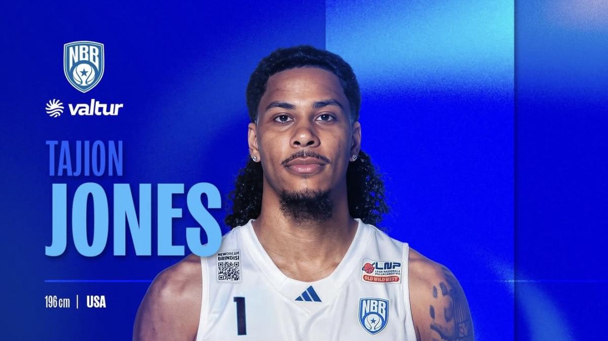 Valtur Brindisi, trovato l'accordo con Tajion Jones per rafforzare il roster