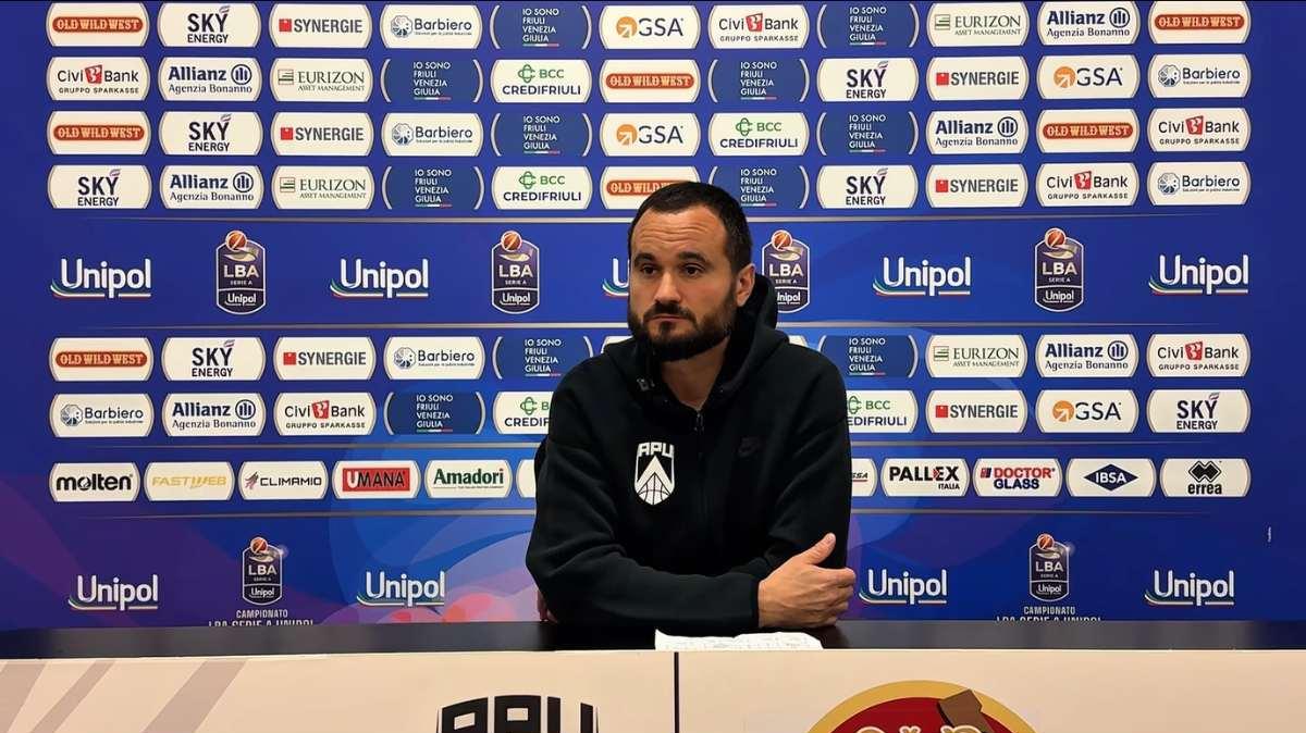APU Udine-Derthona 90-94, Vertemati: "Mancata la difesa necessaria a vincere"