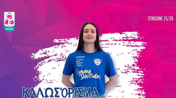 UFFICIALE - CDA Volley Talmassons FVG: arriva Efrosyni Bakodimou