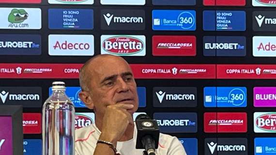 Salernitana, Martusciello in conferenza: "Difficile contro l'Udinese, buone risposte dai nuovi"