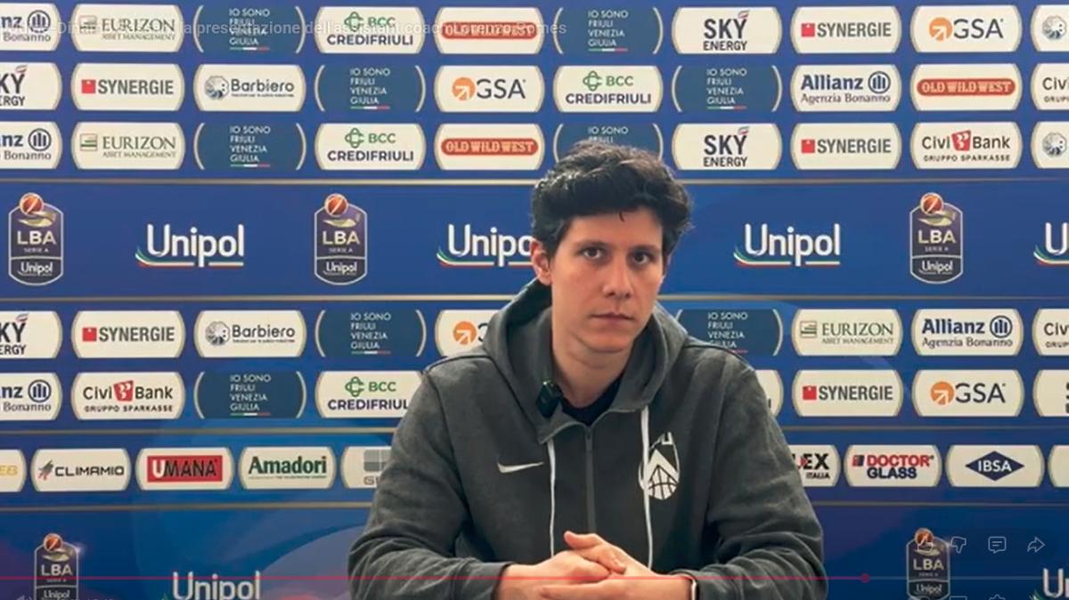 Apu Udine, Pomes: "Sassari è una sfida fondamentale, non vediamo l'ora di riabbracciare il Carnera"