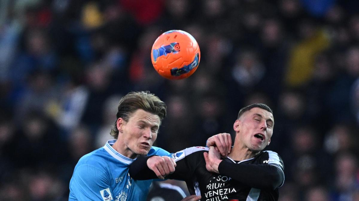 Udinese-Napoli 1-0, il tabellino del match