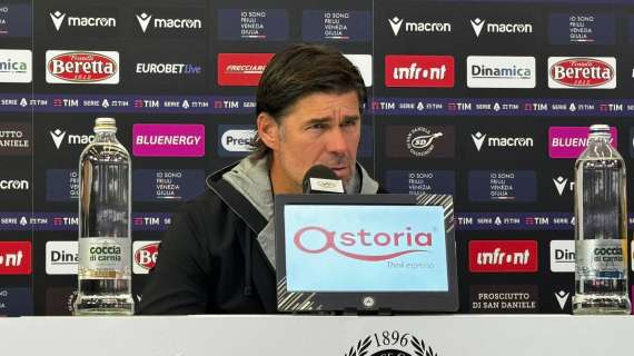 Sottil in conferenza stampa: "Meritavamo la vittoria. Pereyra è un top player"