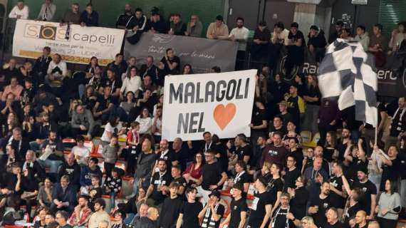 Apu Udine, la Gioventù Bianconera ricorda con uno striscione Malagoli