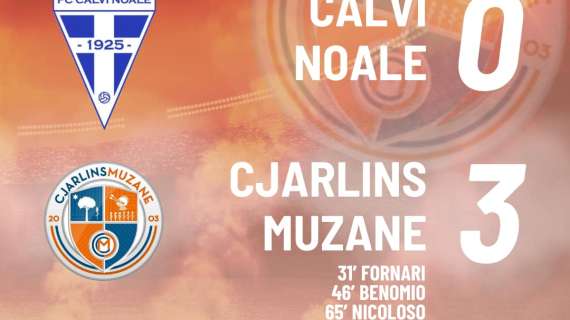 Serie D, tris in trasferta del Cjarlins Muzane contro il Calvi Noale