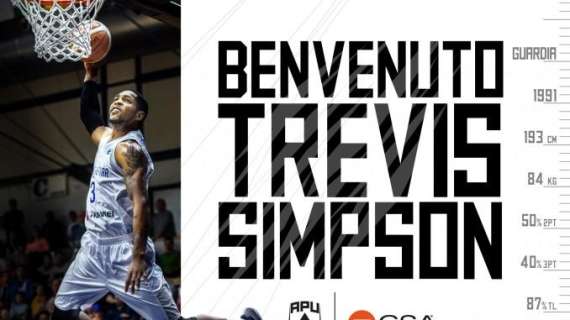 UFFICIALE: arriva la guardia Trevis Simpson