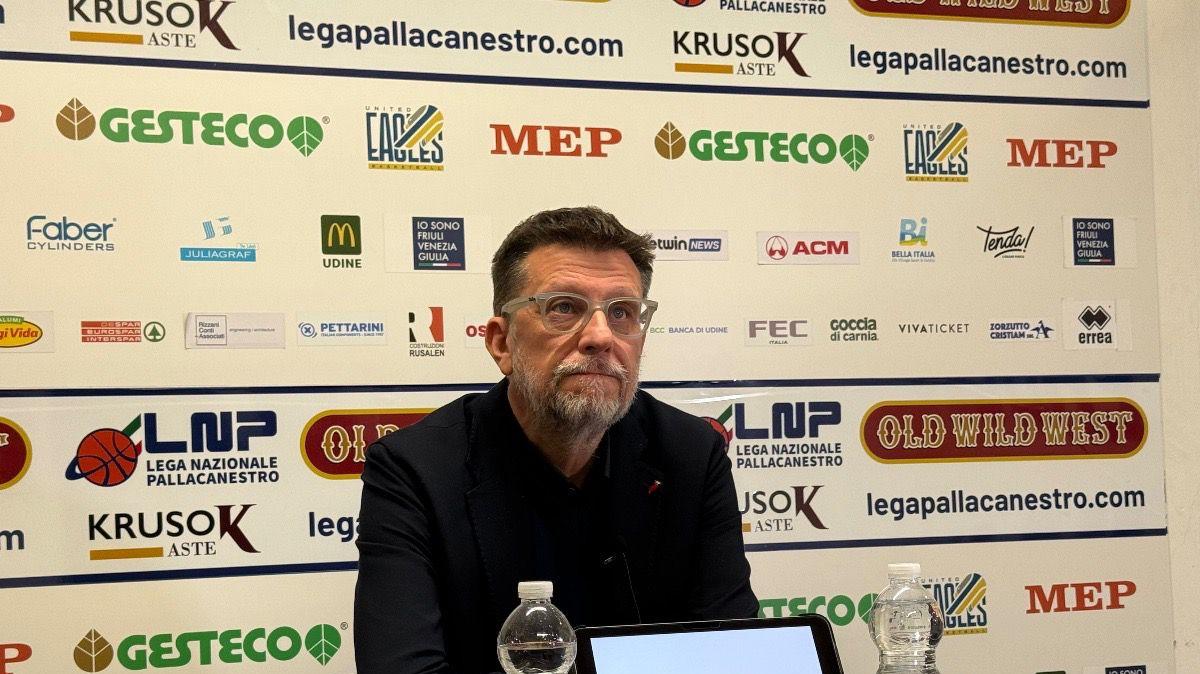 UEB Cividale, Micalich: “Prima la salvezza, poi guardiamo in alto: l'appetito vien mangiando. Stiamo programmando i prossimi anni"