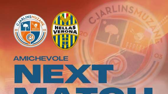 Cjarlins Muzane, prima amichevole contro la Primavera dell'Hellas Verona