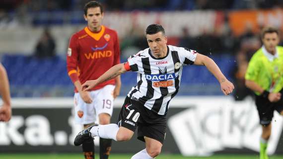 Udinese- Roma: sfida Di Natale-Totti 