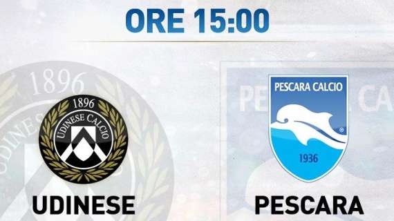 RIVIVI IL LIVE - Udinese - Pescara 1-0: decide Maicosuel