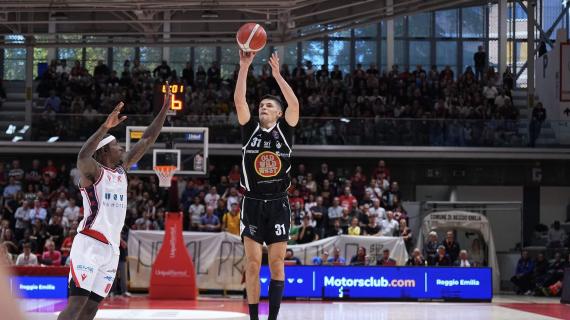 Unahotels Reggio Emilia-Apu Udine 76-71, LE PAGELLE: Brewton il migliore, la prestazione c'è