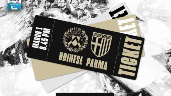 Udinese-Parma, le info sui biglietti del match del Bluenergy Stadium