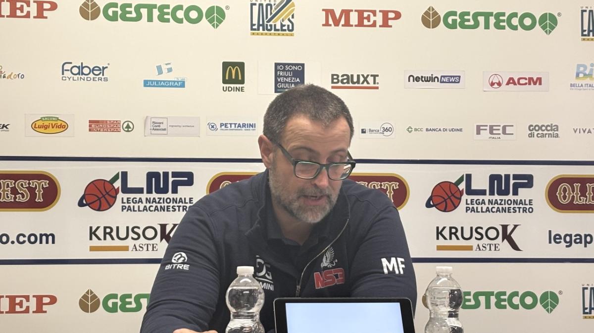 Mestre, Ferrari: “Il risultato finale non rispecchia l’andamento della partita, Cividale al completo può lottare per il campionato”
