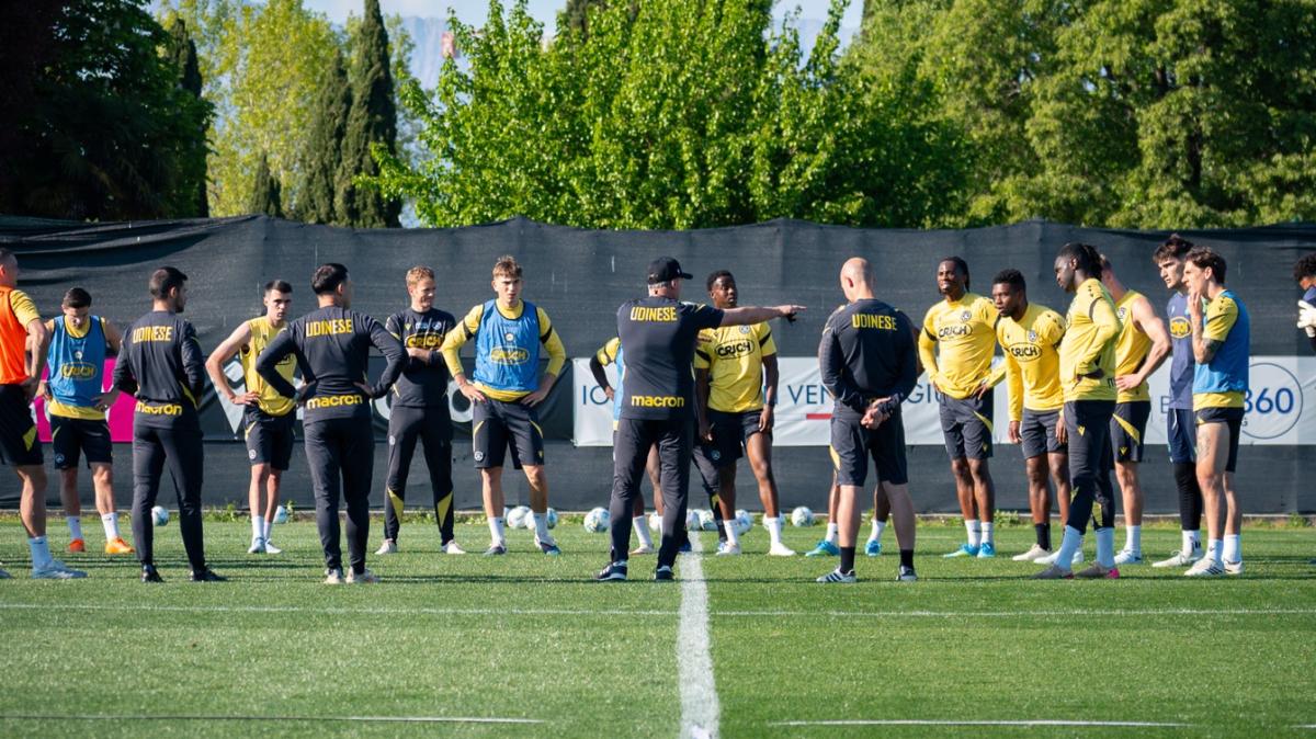 DIRETTA Udinese, l'allenamento a porte aperte di sabato 25 aprile