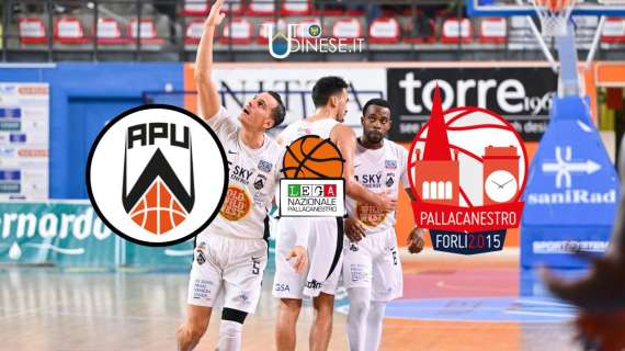 DIRETTA SERIE A2, Apu Udine-Forlì (84-75): finita, vittoria d'autorità dei bianconeri